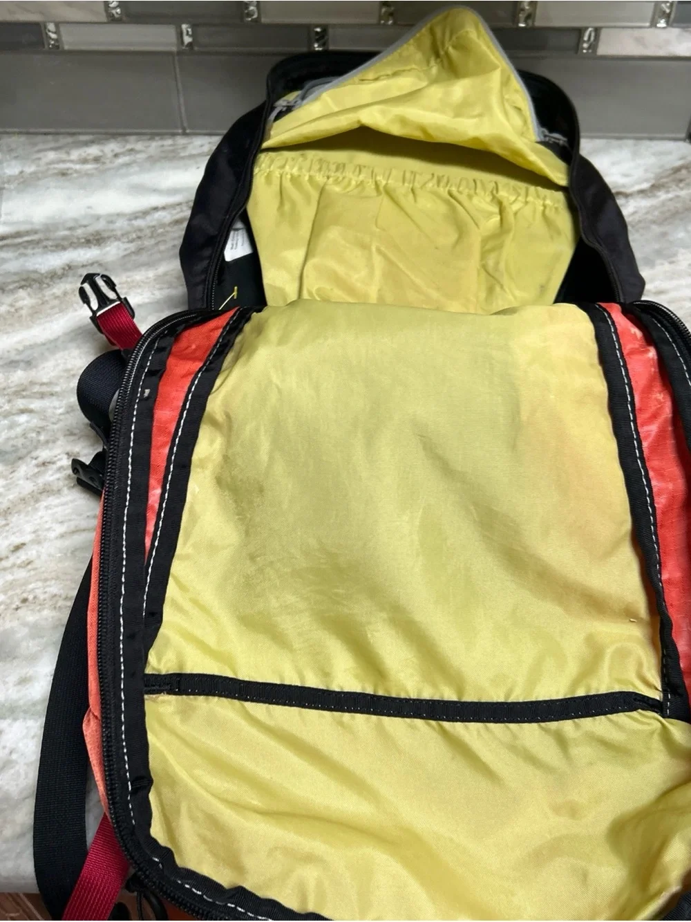 ARC'TERYX Silo 18 Backpack Vintage Padded Lightweight Hiking Orange/black. Bag
